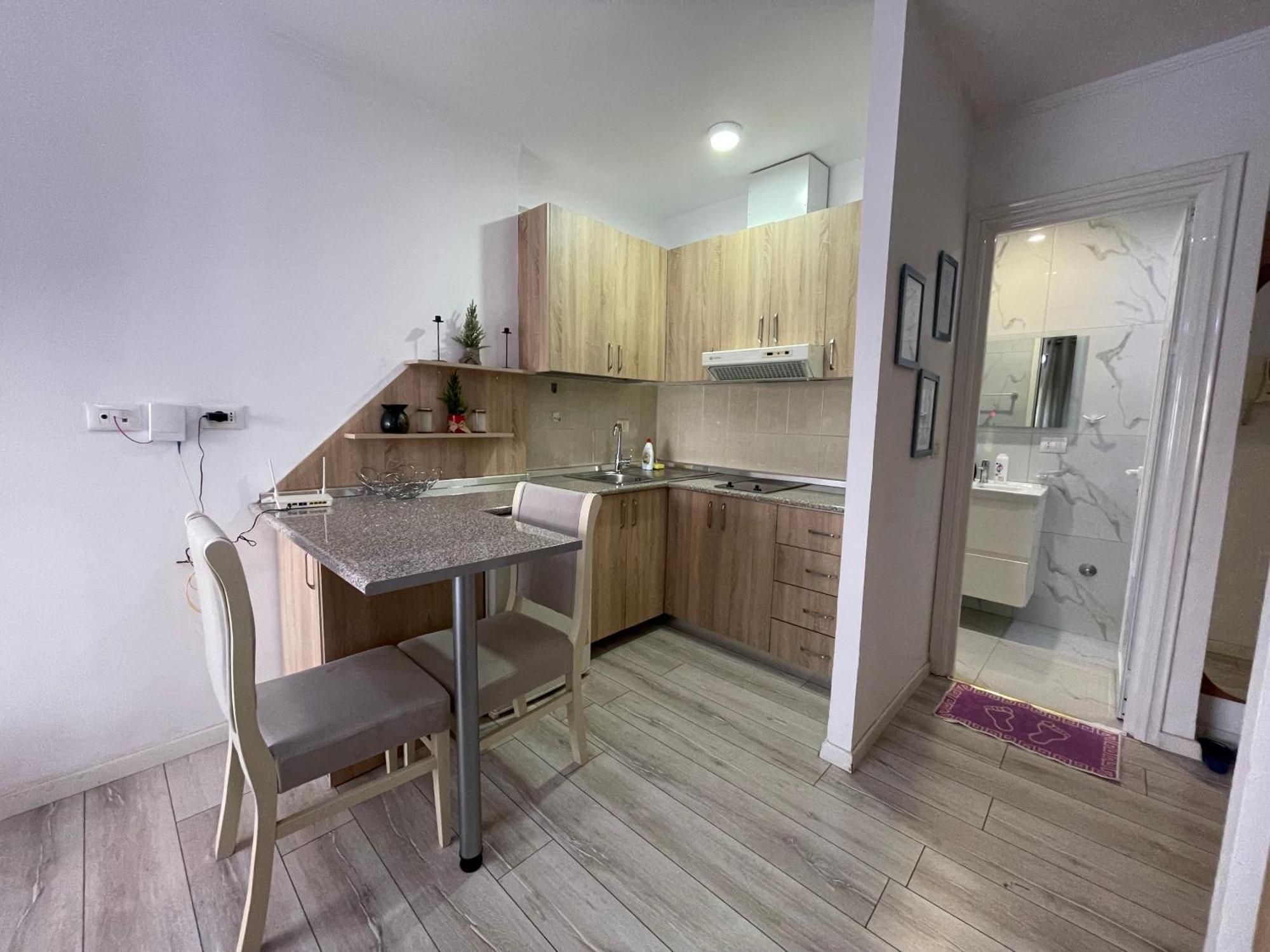 Downtown Modern Studio Apartment Tiran Dış mekan fotoğraf