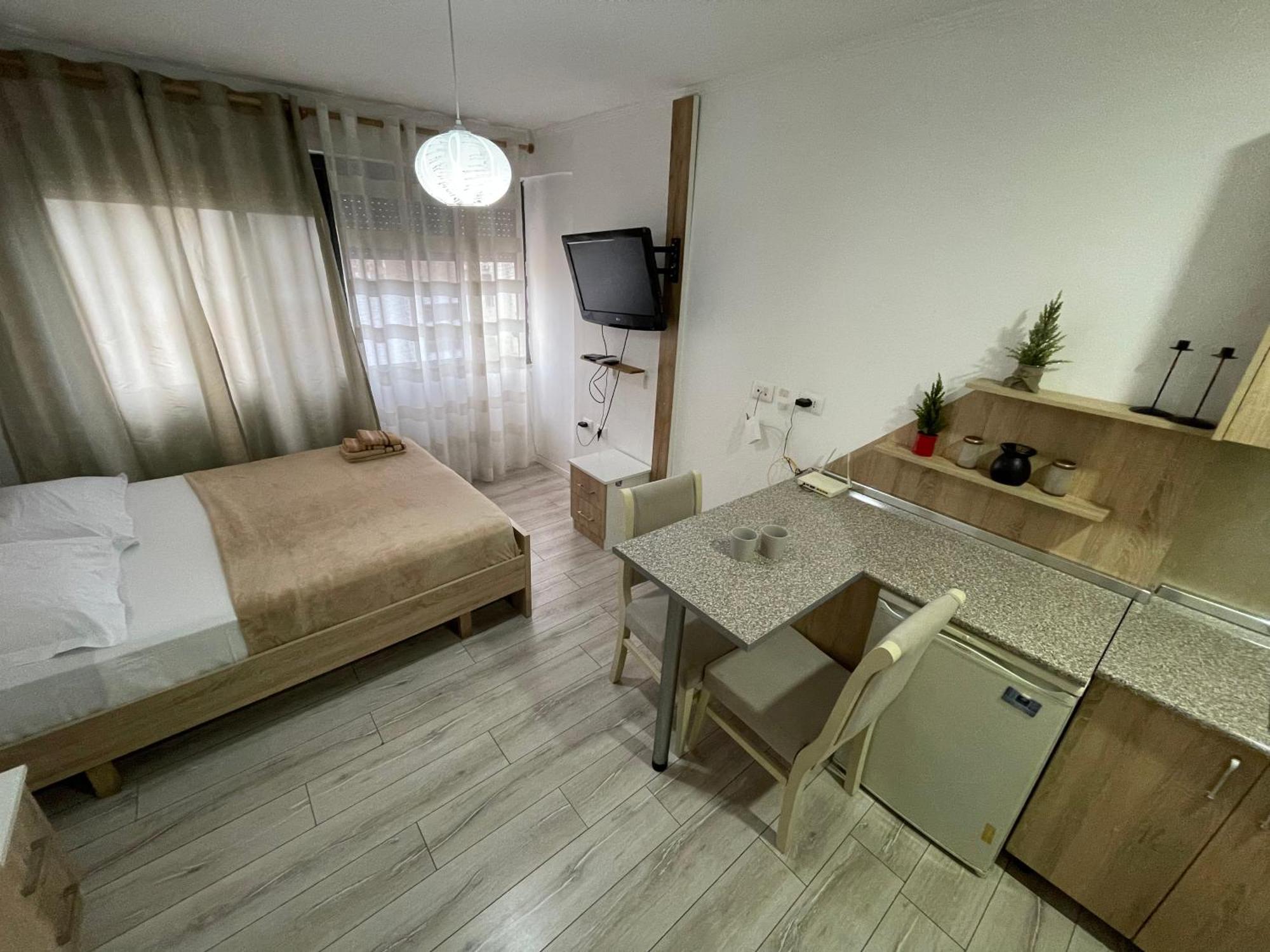 Downtown Modern Studio Apartment Tiran Dış mekan fotoğraf